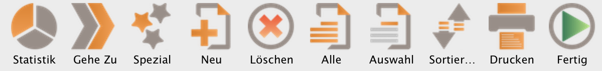 Datenleiste Verarbeiten