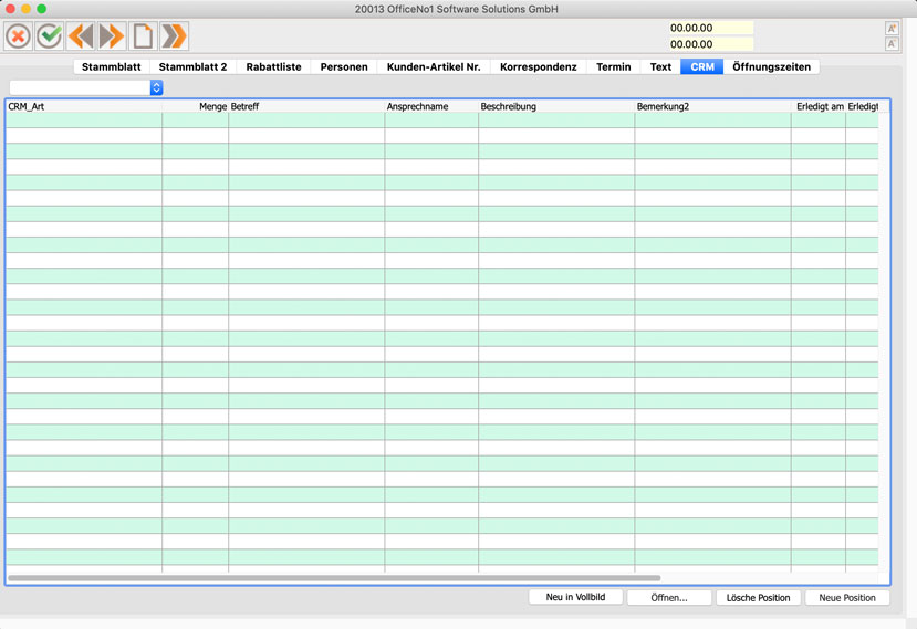 Kunden CRM