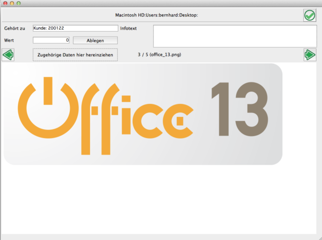 Diverses Dokumentenverwaltung OfficeNo1 ERP