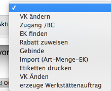 Bestellung Aktion - OfficeNo1 WAWI
