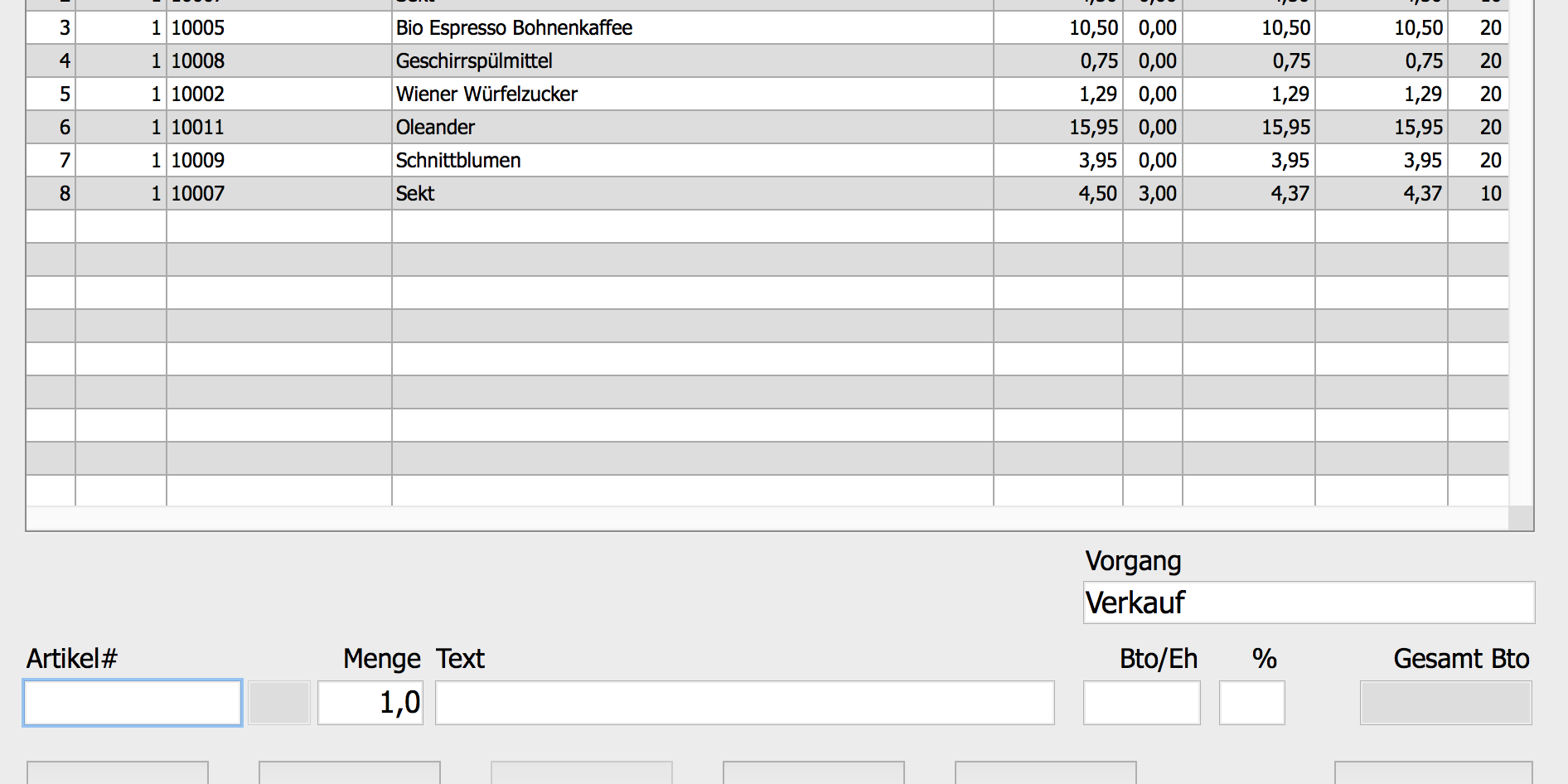 OfficeNo1 Kassenmodul Startseite