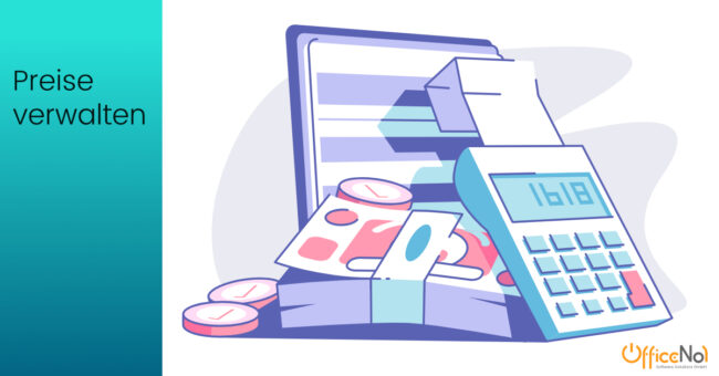 Preise verwalten